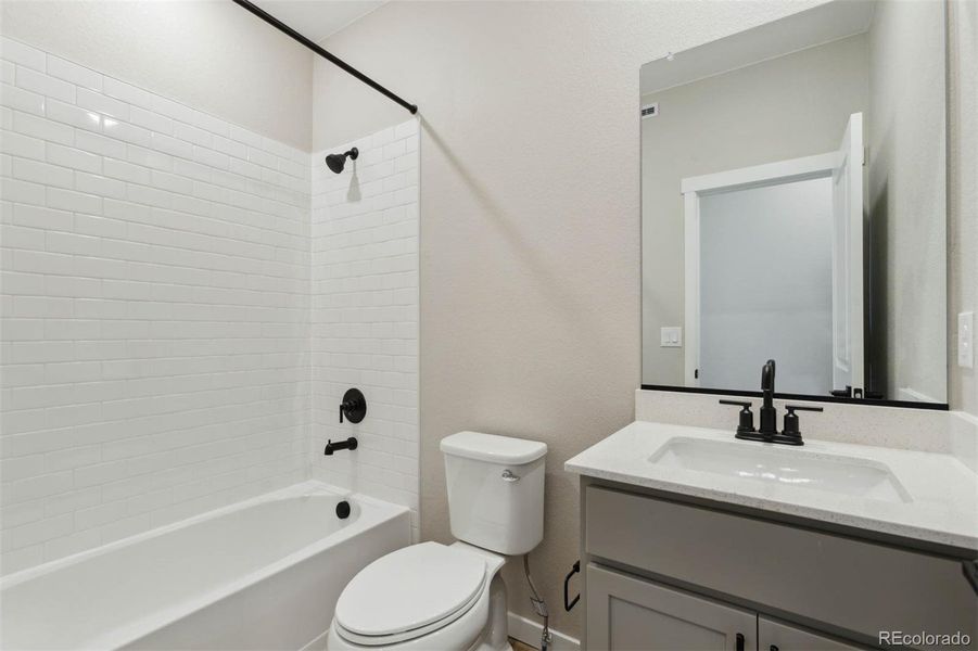 Furnished interior view inside a new home in Second Creek Farm, Commerce City (Image 5).