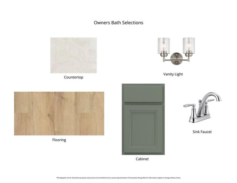 Sample of building materials used in homes in Villas at Gold Creek, Dawsonville (Image 5).