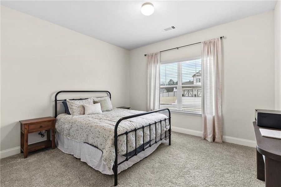 Furnished interior view inside a new home in Laurel Cove, Hoschton (Image 16).