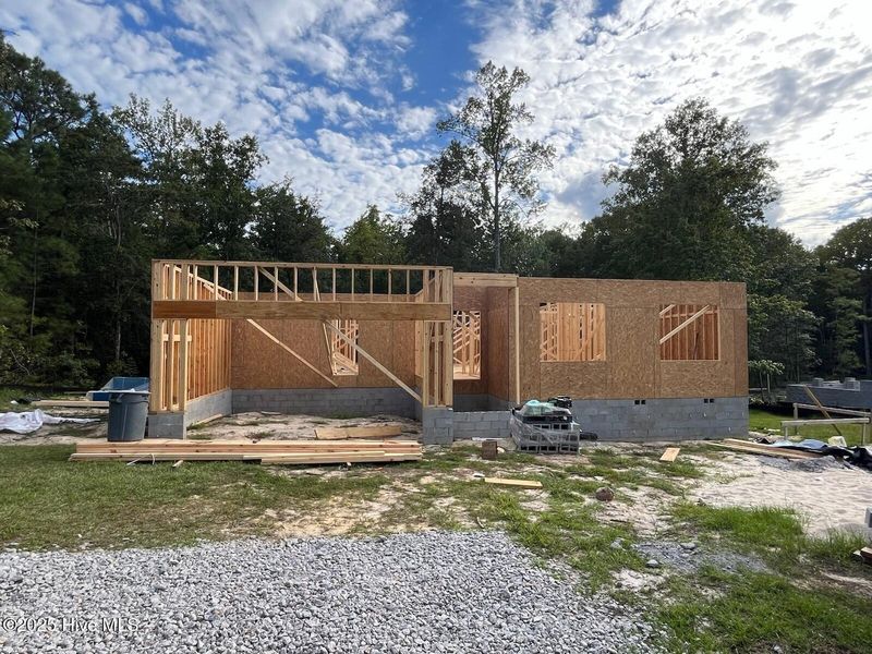 Front exterior of a new home in Palmetto Creek, Bolivia, NC, highlighting curb appeal (Image 2).