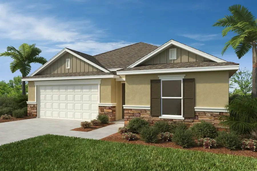 Exterior H with optional stone Exterior H with optional stone