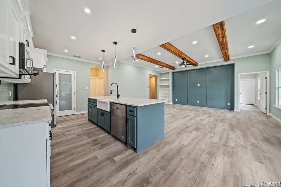 Furnished interior view inside a new home in , Beeville (Image 5).