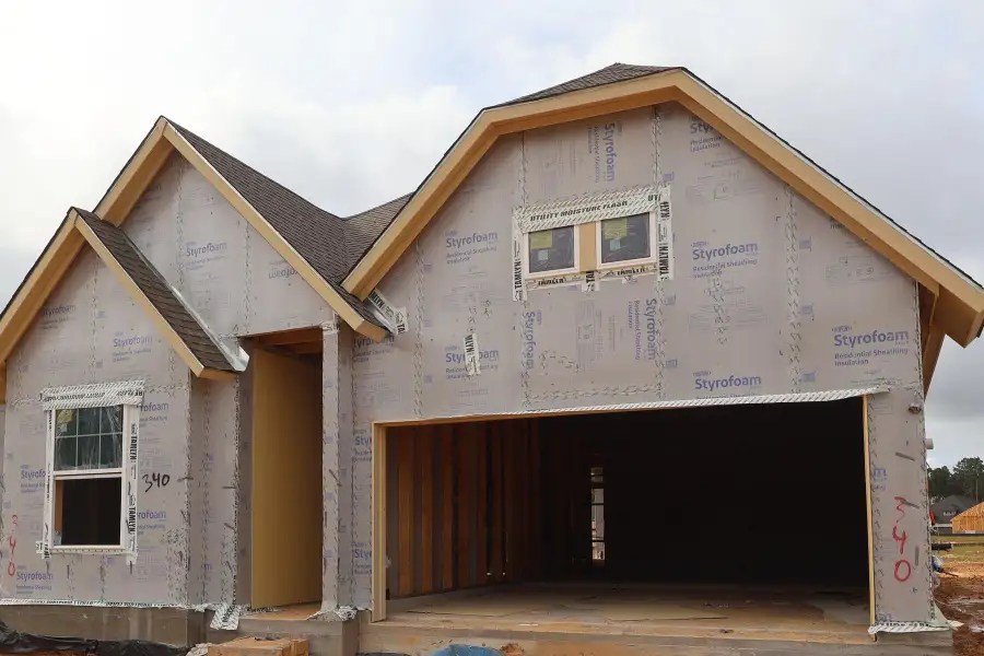 In-progress construction of a new home in The Woodlands Hills - Reserve Collection, Willis, TX (Image 22).