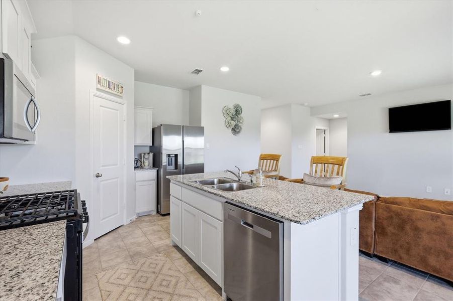 Furnished interior view inside a new home in Cresson Estates, Cresson (Image 5).