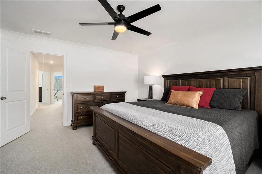 Furnished interior view inside a new home in , Smyrna (Image 15).