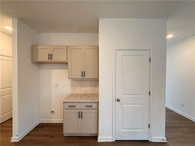 Furnished interior view inside a new home in Leydenview, Mableton (Image 36).