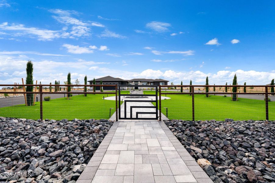 2-Front Walk Through Gate 2-Front Walk Through Gate