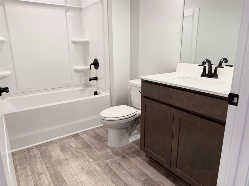 Furnished interior view inside a new home in Silver Leaf, Dawsonville (Image 5).