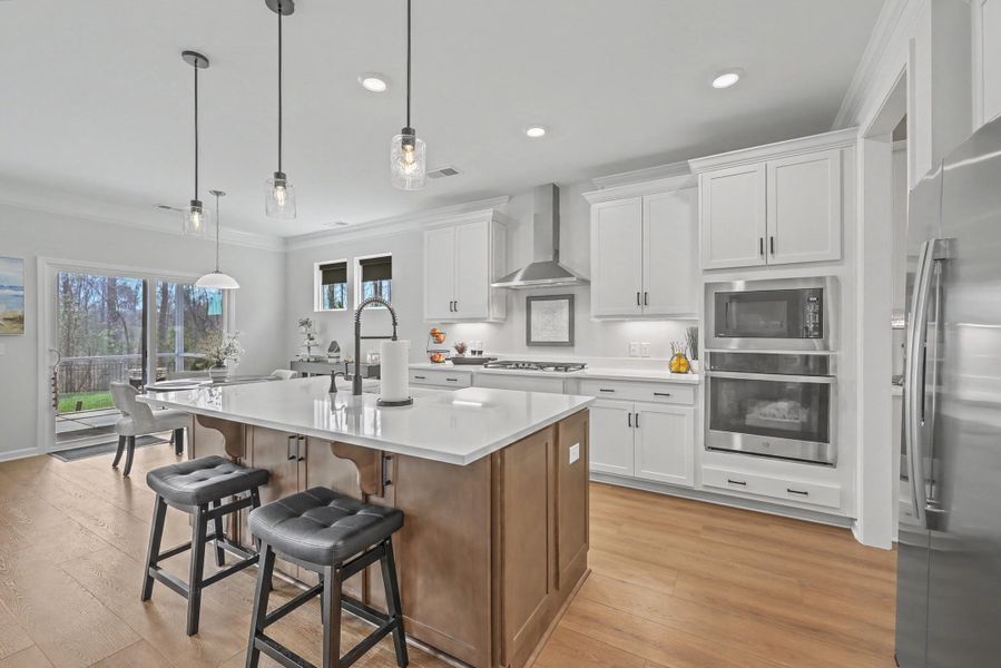 Furnished interior view inside a new home in Parker's Preserve, Ridgeville (Image 10).