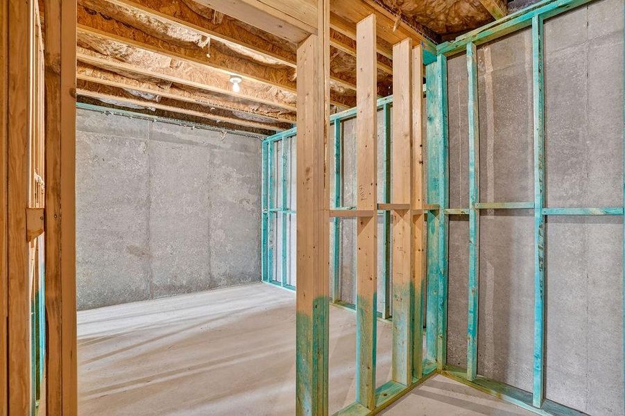 In-progress construction of a new home in , Homer, GA (Image 33).