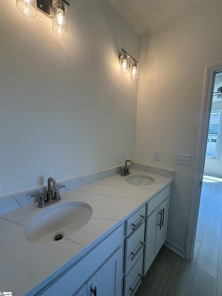Furnished interior view inside a new home in Shiloh Trail, Wellford (Image 15).