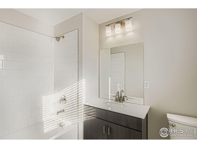 Upper level bathroom Upper level bathroom