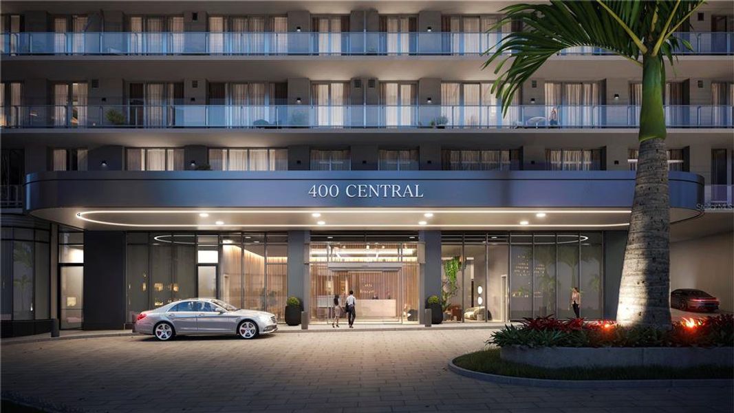 Condo located in St. Petersburg, FL showcasing its design and architecture (Image 5). Condo located in St. Petersburg, FL showcasing its design and architecture (Image 5).