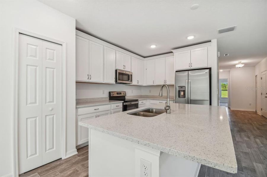 Furnished interior view inside a new home in The Hammocks at West Port, Port Charlotte (Image 2).