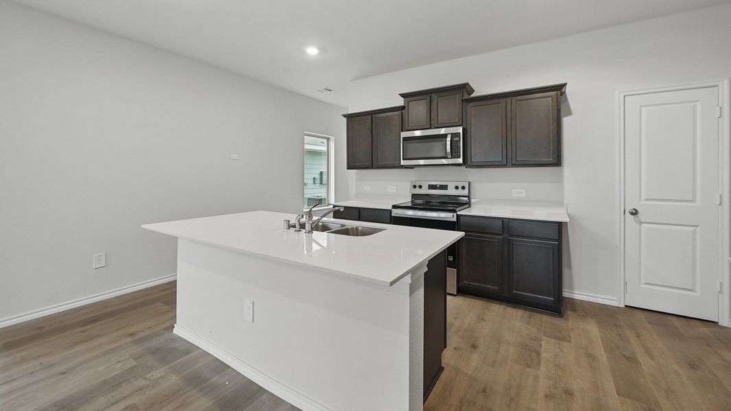 Furnished interior view inside a new home in Wildcat Ranch, Crandall (Image 12).