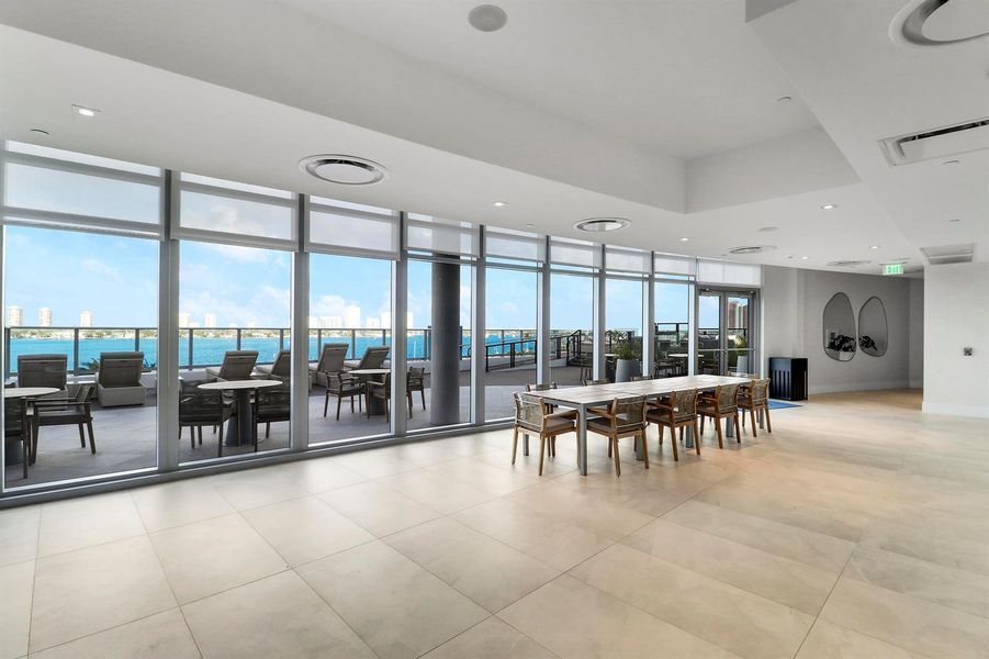 Social Room with Intracoastal Views II Social Room with Intracoastal Views II