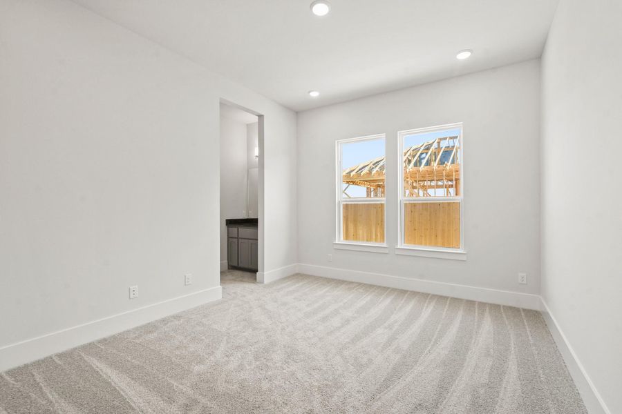 Spacious, unfurnished interior of a new home in Bridgeland, Cypress (Image 35). Spacious, unfurnished interior of a new home in Bridgeland, Cypress (Image 35).