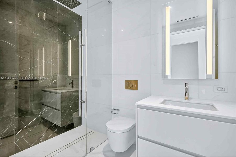 Furnished interior view inside a new home in Aston Martin Residences, Miami (Image 15). Furnished interior view inside a new home in Aston Martin Residences, Miami (Image 15).