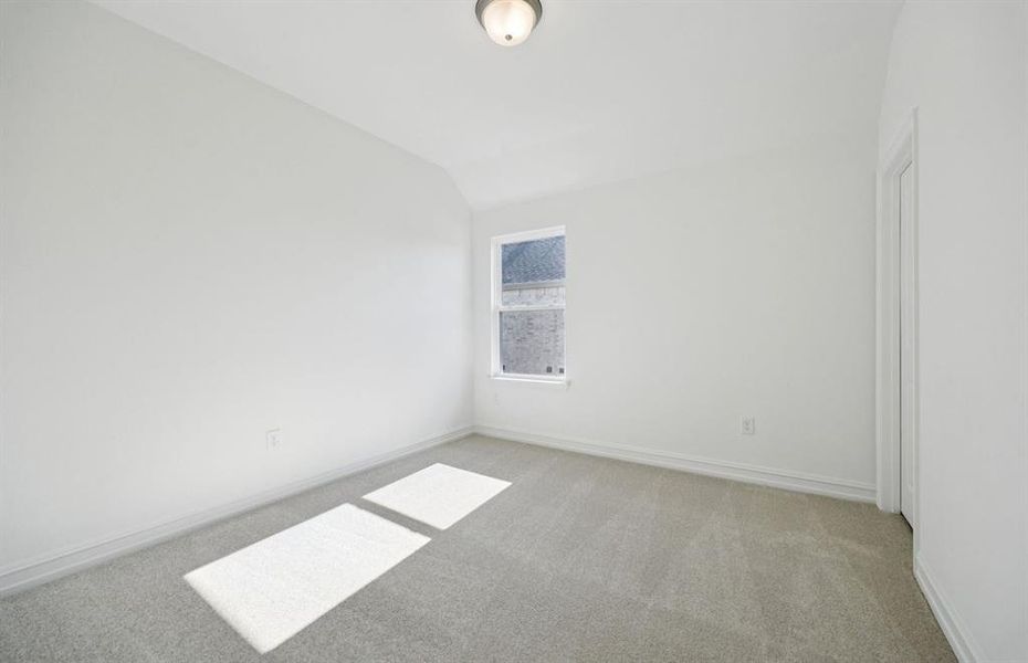 Secondary bedroom designed for comfort and convenience