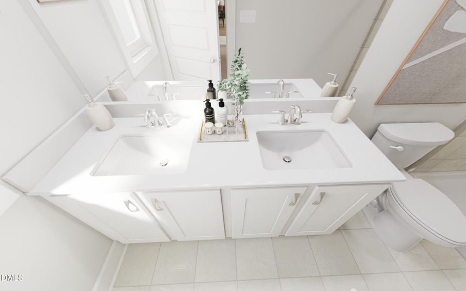 Main Bath - Classic White Button Down In Main Bath - Classic White Button Down In