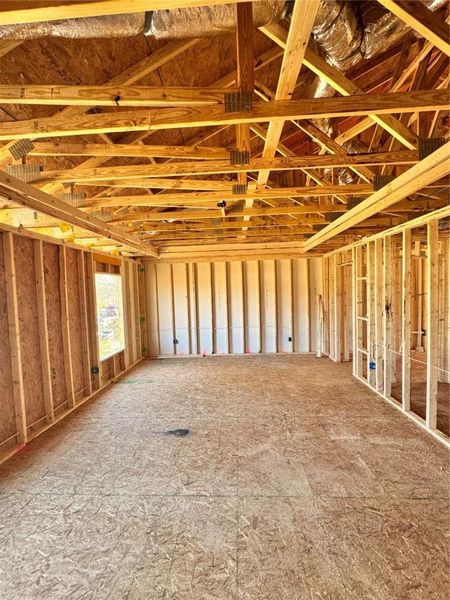 In-progress construction of a new home in , Canton, GA (Image 4).