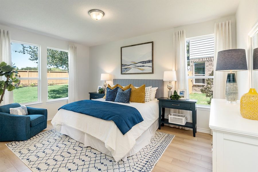 Representative furnished interior of a home built from the 1656 by KB Home in Legend Heights - Sterling Collection, New Braunfels (Image 6).
