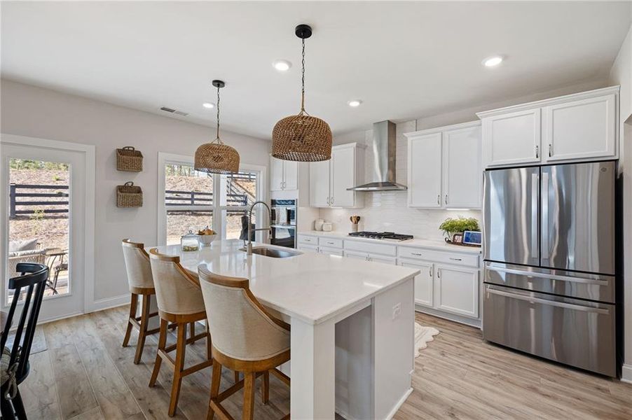 Furnished interior view inside a new home in NorthFarm at NatureWalk, Dallas (Image 14).