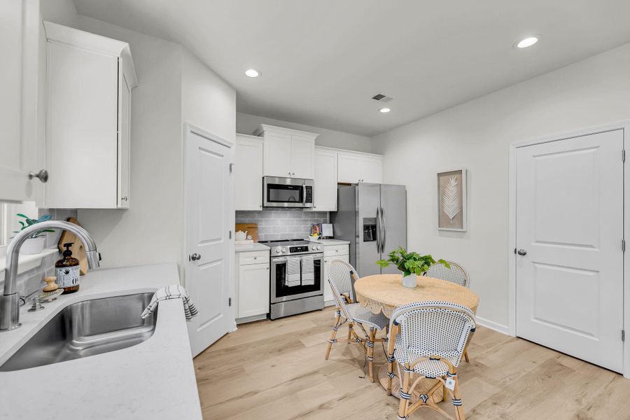 Furnished interior view inside a new home in , Charleston (Image 7).