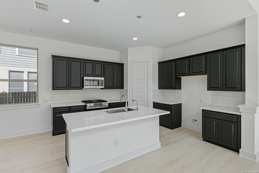 Furnished interior view inside a new home in Stillwater Ranch, San Antonio (Image 6).