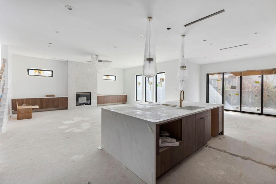 Furnished interior view inside a new home in , Houston (Image 4). Furnished interior view inside a new home in , Houston (Image 4).