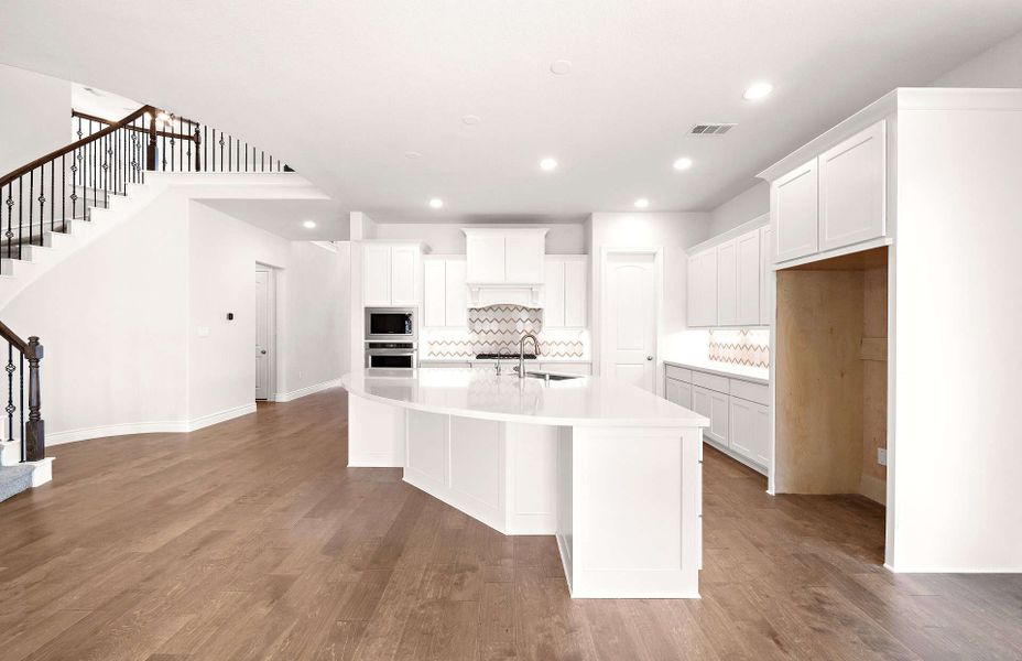 Representative furnished interior of a home built from the 3070AU by Ravenna Homes in Audubon 60′, Magnolia (Image 14).