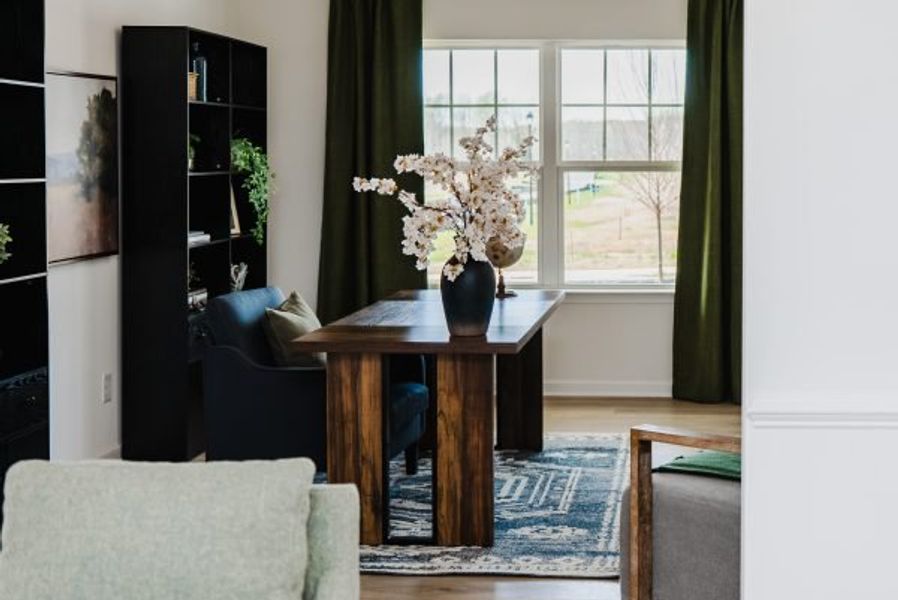 Representative furnished interior of a home built from the Graham by Piedmont Residential in Hampton Ridge, Jefferson (Image 6).