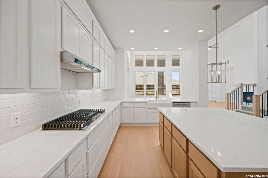 Furnished interior view inside a new home in Davis Ranch, San Antonio (Image 4).