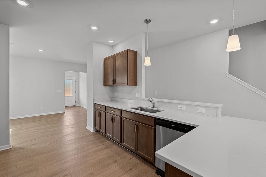 Furnished interior view inside a new home in Hanes Lake, Winston-Salem (Image 15). Furnished interior view inside a new home in Hanes Lake, Winston-Salem (Image 15).