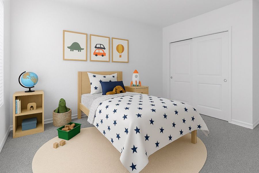 Representative furnished interior of a home built from the Spruce by Taylor Morrison in Marion Creek, Haines City (Image 11).