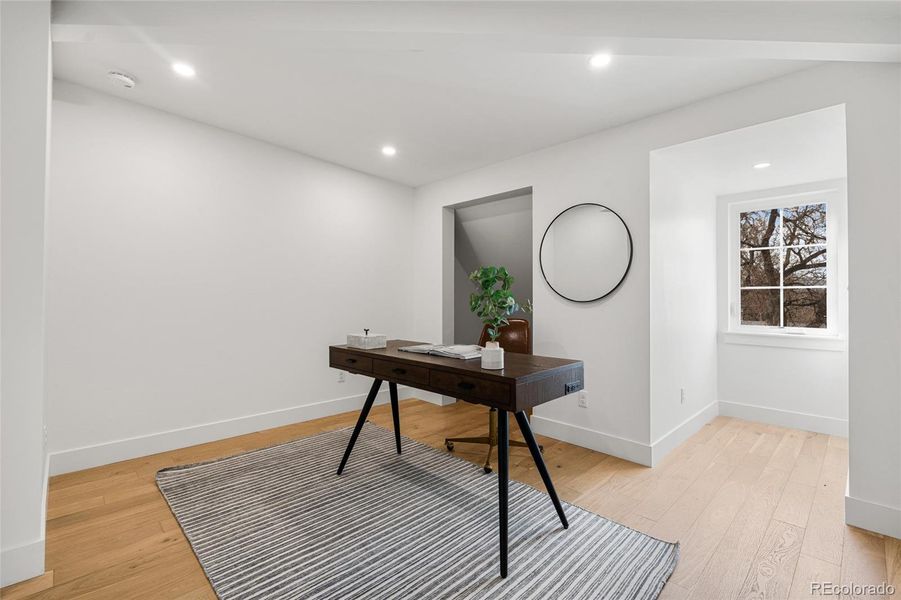 Furnished interior view inside a new home in , Denver (Image 27).