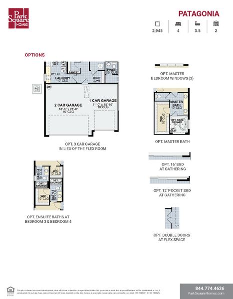 2D floor plan layout for the Patagonia by Park Square Residential in Leela Reserve, Tavares, FL (Image 4). 2D floor plan layout for the Patagonia by Park Square Residential in Leela Reserve, Tavares, FL (Image 4).
