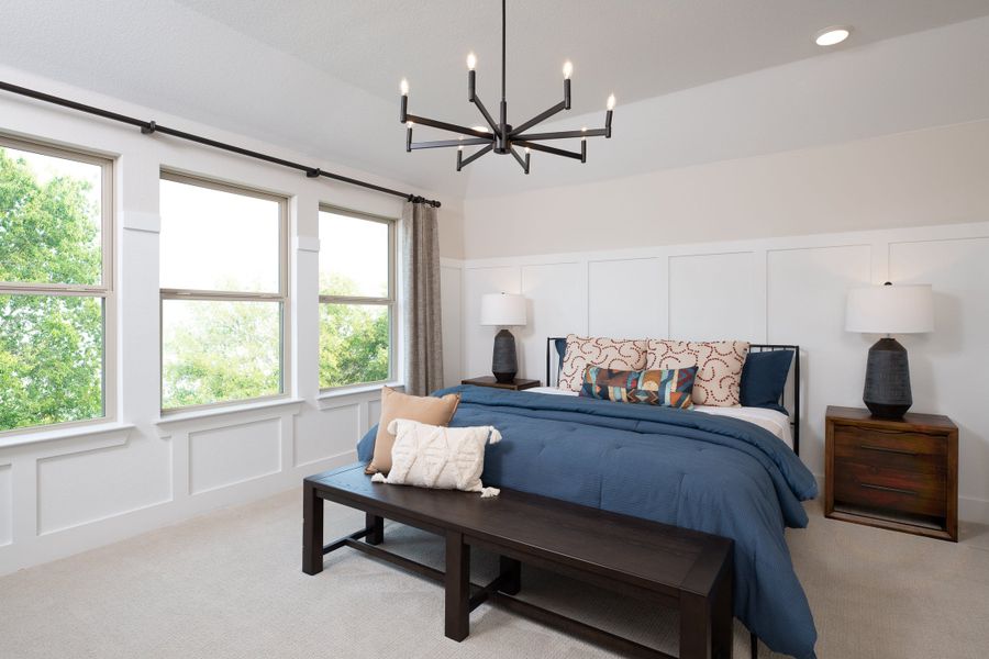 Representative furnished interior of a home built from the Sorrel by Tri Pointe Homes in Painted Tree, McKinney (Image 7).
