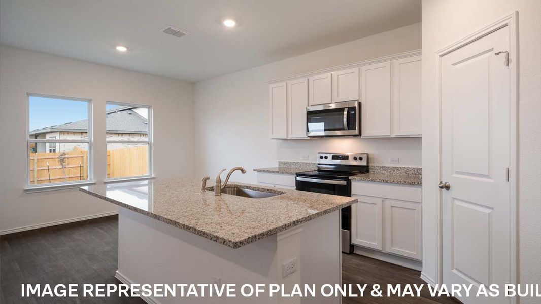 Furnished interior view inside a new home in Palomino, Manor (Image 5).