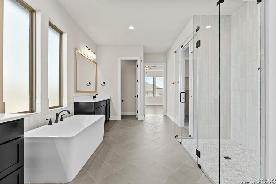 Furnished interior view inside a new home in Esperanza - 80' & 90', Boerne (Image 8). Furnished interior view inside a new home in Esperanza - 80' & 90', Boerne (Image 8).