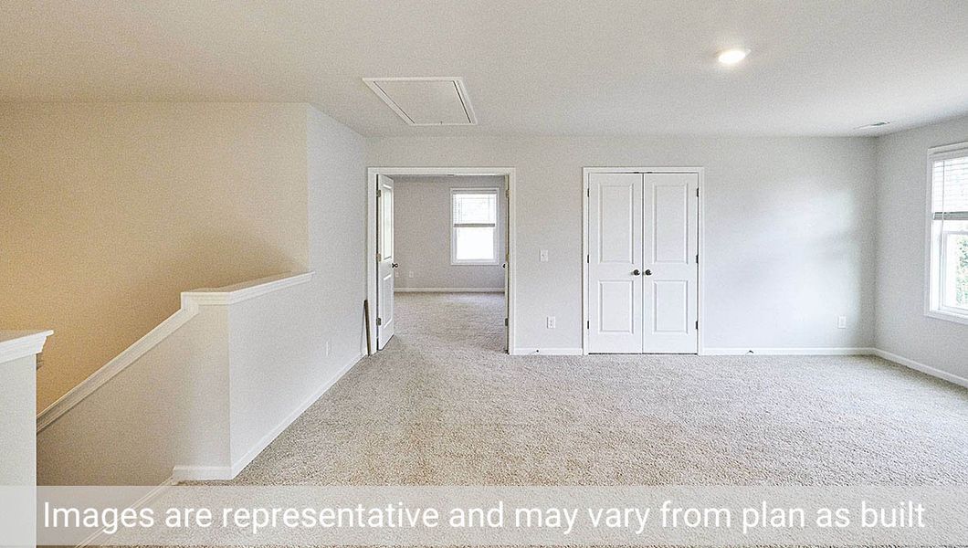 Spacious, unfurnished interior of a new home in The Manors at Winston Pointe, Clayton (Image 17).