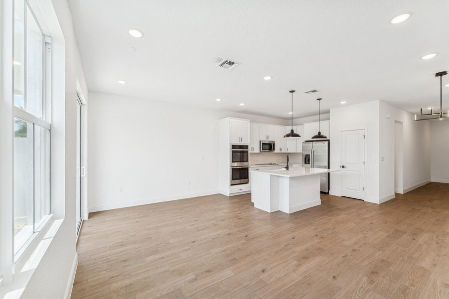 Furnished interior view inside a new home in Salerno Reserve Townhomes, Stuart (Image 27).