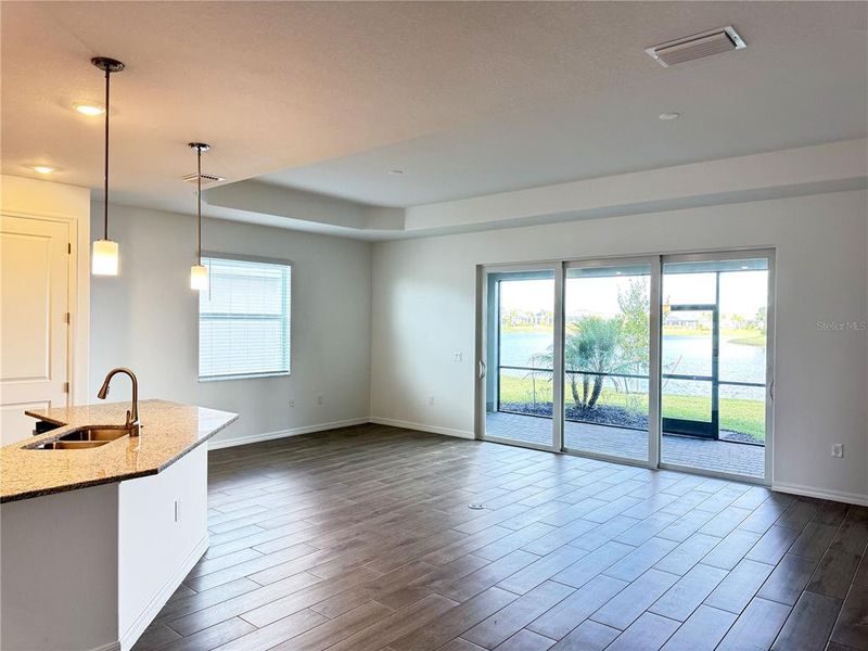 Spacious, unfurnished interior of a new home in Heritage Landing: Executive Homes, Punta Gorda (Image 16). Spacious, unfurnished interior of a new home in Heritage Landing: Executive Homes, Punta Gorda (Image 16).
