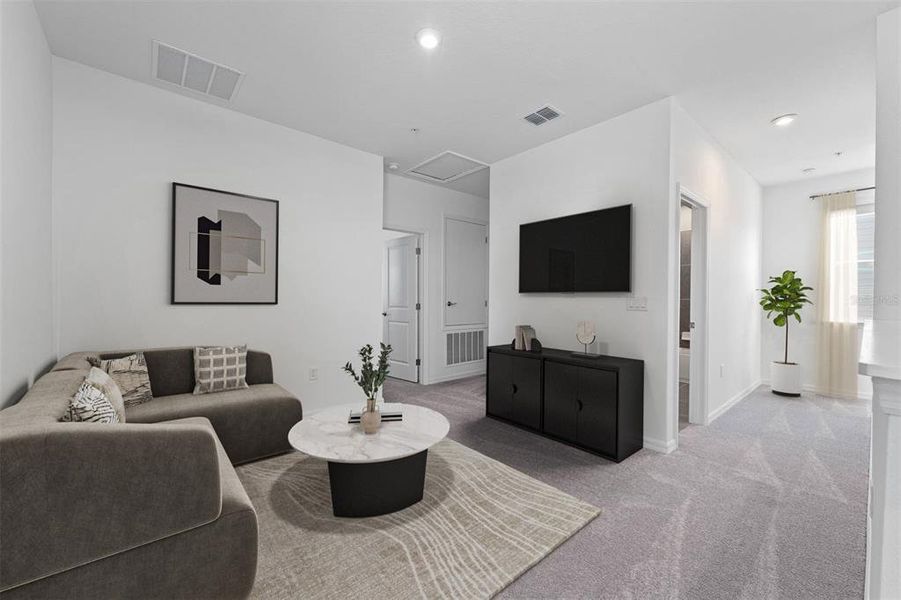Furnished interior view inside a new home in Brack Ranch, St. Cloud (Image 13).