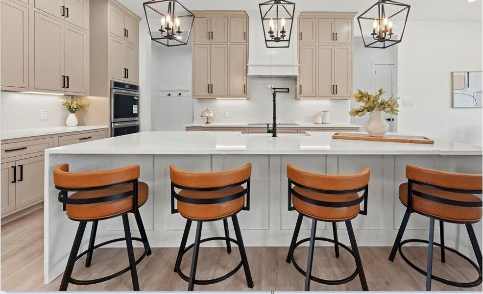 Furnished interior view inside a new home in , Conroe (Image 7).