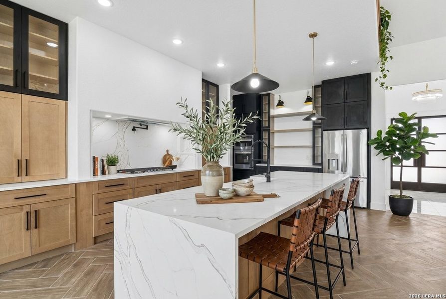 Furnished interior view inside a new home in , La Vernia (Image 17).