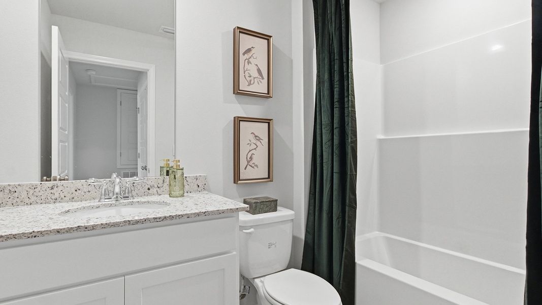 Furnished interior view inside a new home in Revelry, Tallahassee (Image 32). Furnished interior view inside a new home in Revelry, Tallahassee (Image 32).