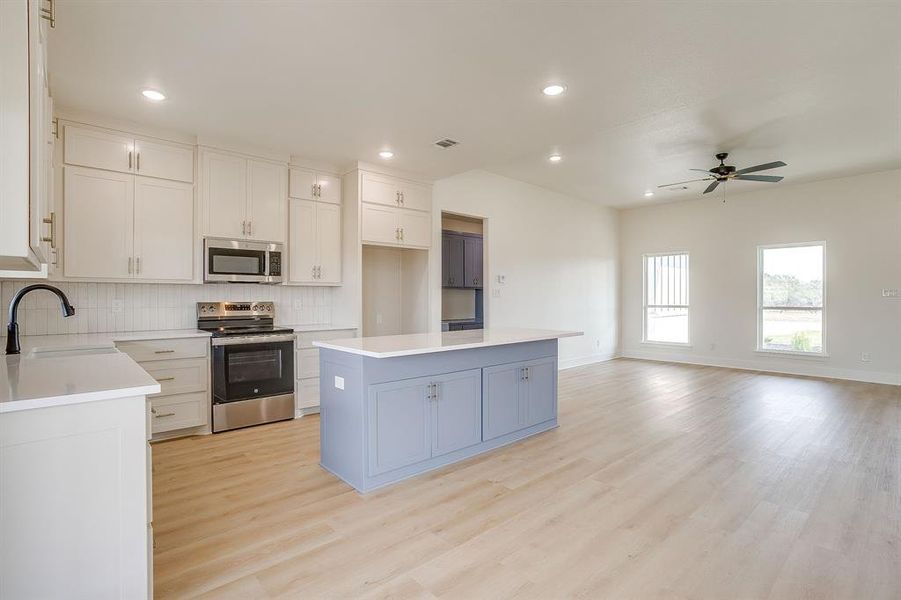 Furnished interior view inside a new home in , Millsap (Image 4). Furnished interior view inside a new home in , Millsap (Image 4).