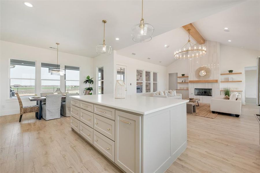 Furnished interior view inside a new home in , Rockwall (Image 14).