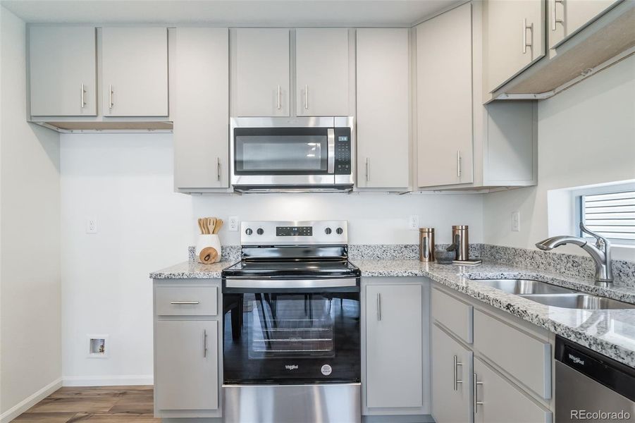 Furnished interior view inside a new home in , Commerce City (Image 16).